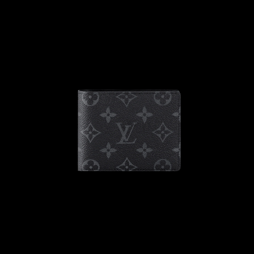 Black Flower LV Wallet